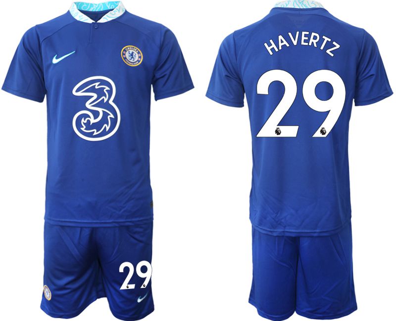 Men 2022-2023 Club Chelsea FC home blue 29 Soccer Jersey